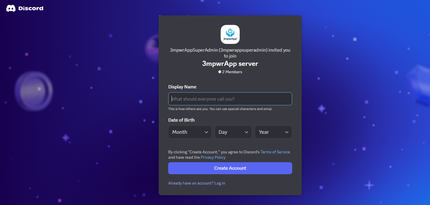Discord integration for community chat