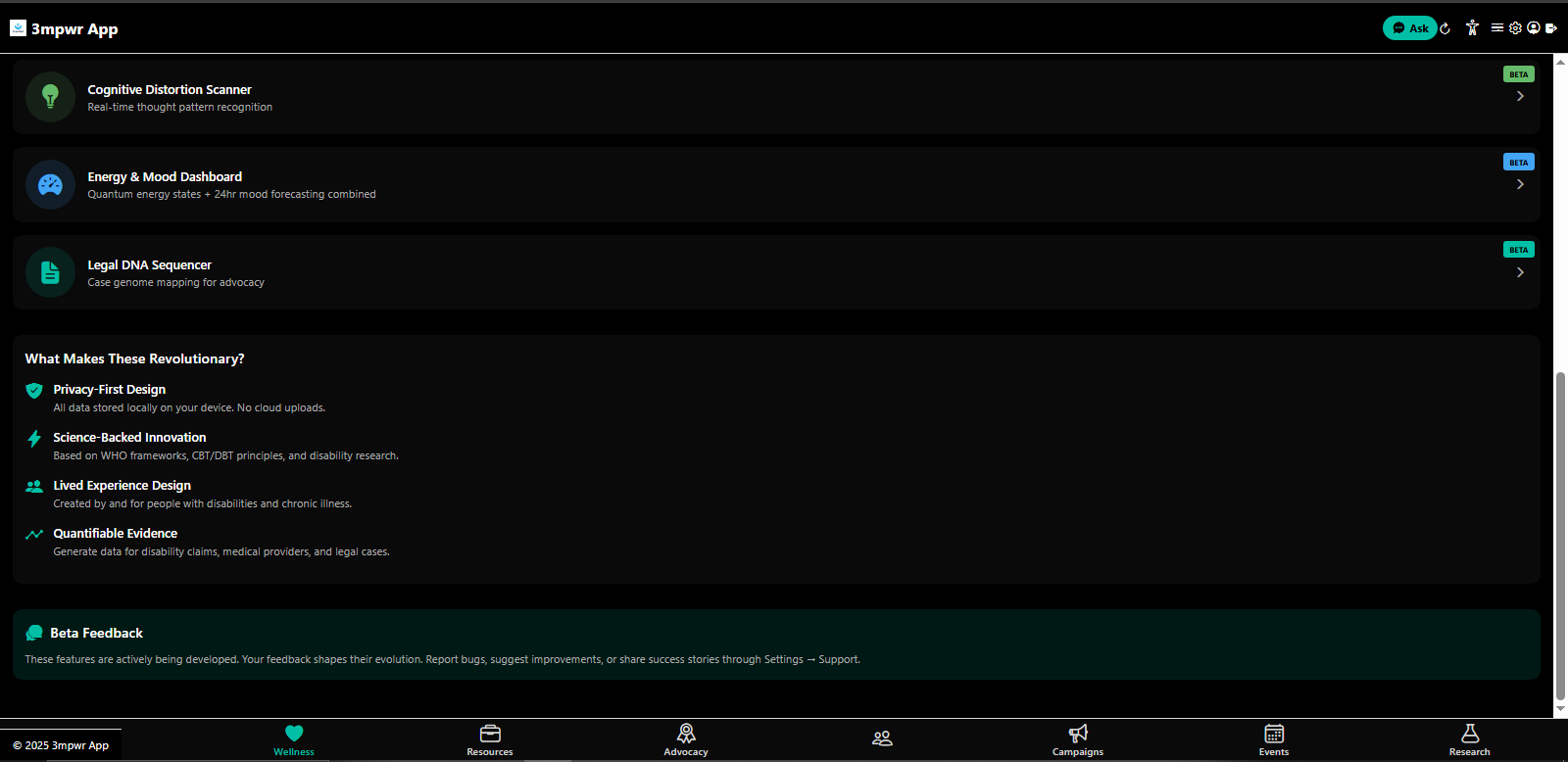 More revolutionary features