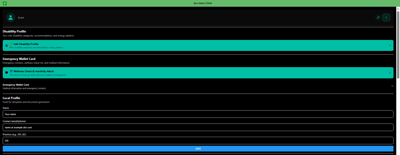 Profile avatar selection with diverse representation for disability community - 3mpwrApp personalization