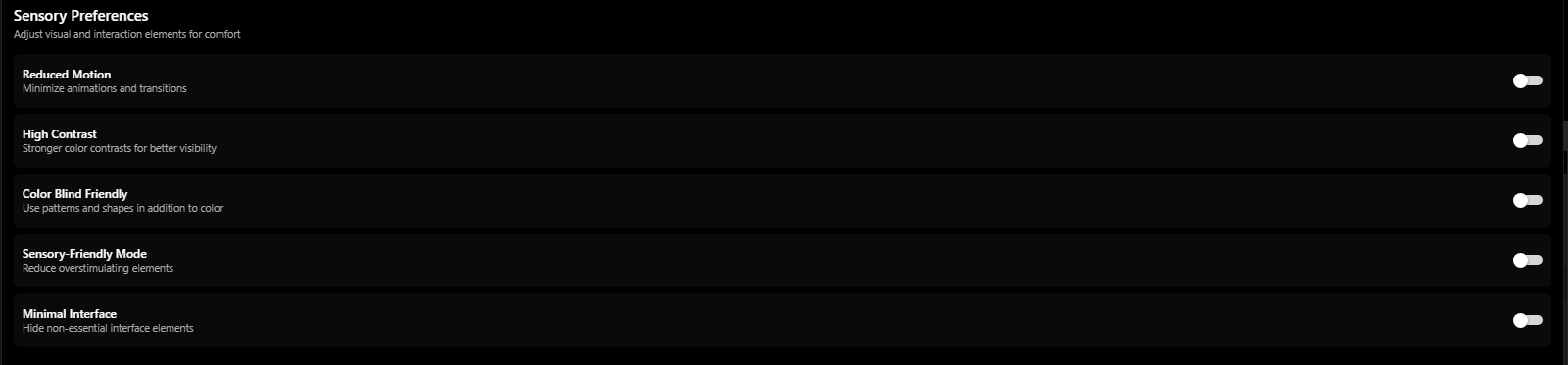 Neurodivergent support autism-specific features: sensory settings, communication tools - 3mpwrApp